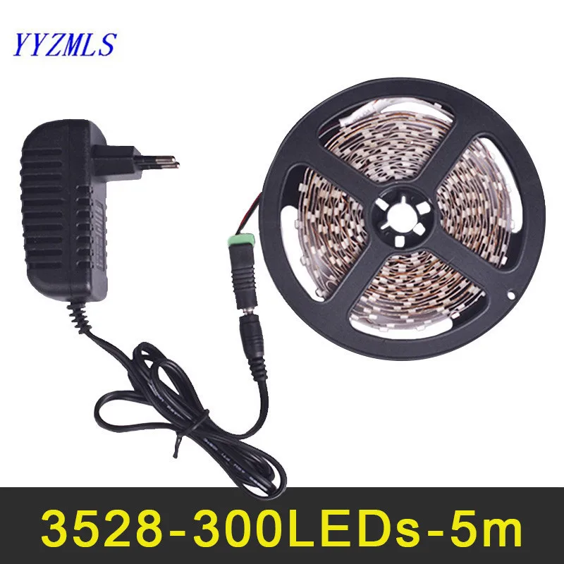 Top LED Strip Light SMD3528 5m 60LED/m Single Color Warm White,Red,Green,Blue,White,Yellow Power Adapter 2A DC12V Non-Waterproof
Top LED Strip Light SMD3528 5m 60LED/m Single Color Warm White,Red,Green,Blue,White,Yellow Power Adapter 2A DC12V Non-Waterproof