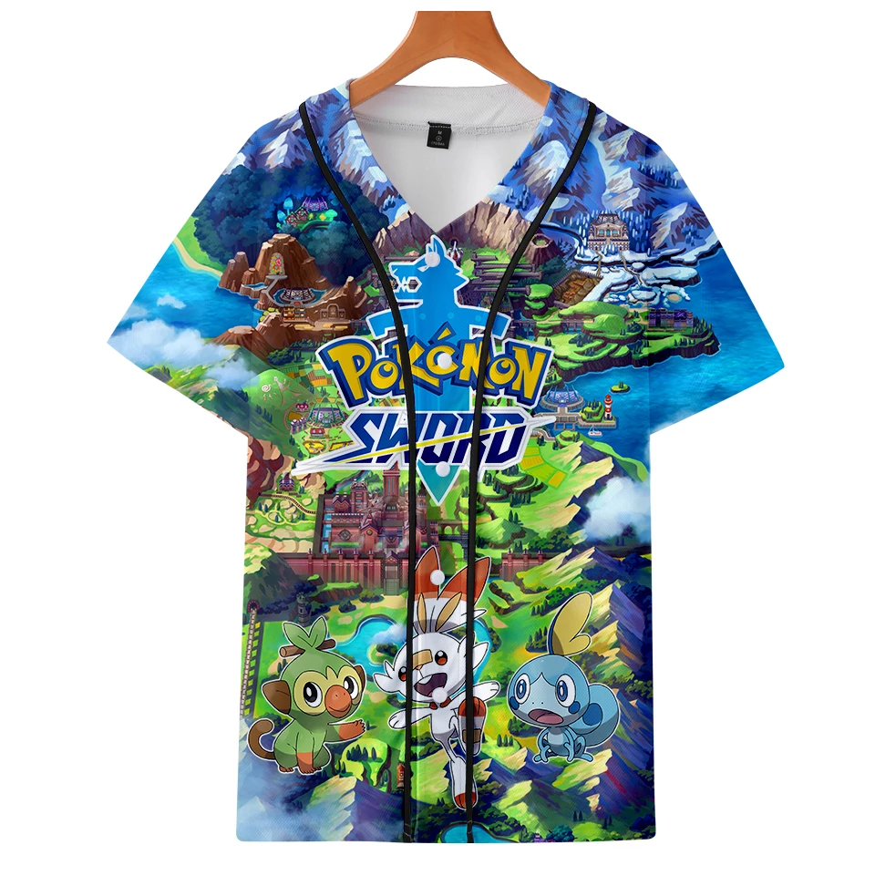 2019 Pokemon Sword and Shield 3D Print Casual T-shirts Cool 2019 new Hot Sale Short Sleeve Baseball T-Shirt Tops Plus Size 4XL
2019 Pokemon Sword and Shield 3D Print Casual T-shirts Cool 2019 new Hot Sale Short Sleeve Baseball T-Shirt Tops Plus Size 4XL