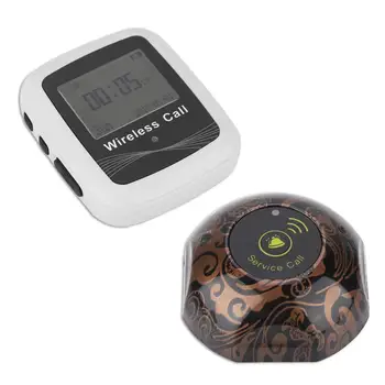 Caregiver Wireless Pager Restaurant Paging System 1 Mobile Receiver+10 Waterproof Pager
Caregiver Wireless Pager Restaurant Paging System 1 Mobile Receiver+10 Waterproof Pager