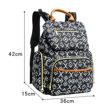 Mommy Diaper Bags Large Capacity Travel Nappy Backpack with Changing Mat Baby Nursing Organizer Bag
Mommy Diaper Bags Large Capacity Travel Nappy Backpack with Changing Mat Baby Nursing Organizer Bag