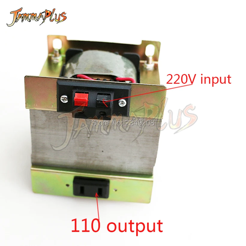 220V To 110V output Transformer 180W European voltage converter For Arcade chassis Jamma Game accessories | Спорт и развлечения