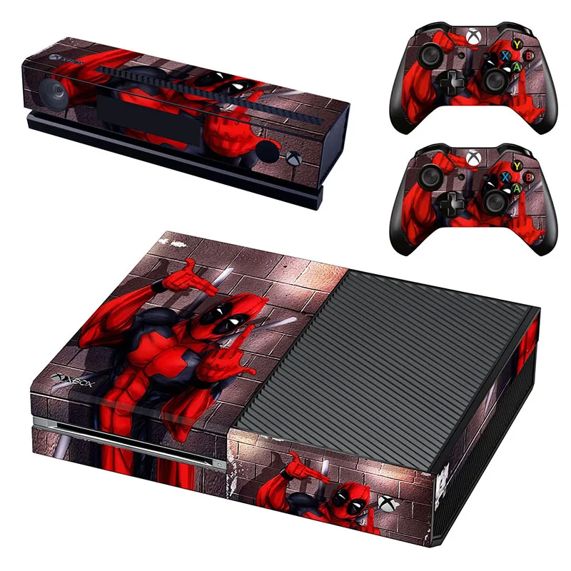 Deadpool For Microsoft Xbox One Console Game Sticker Cover Vinyl Decals And Controllers Skins For X box One Stickers
Deadpool For Microsoft Xbox One Console Game Sticker Cover Vinyl Decals And Controllers Skins For X box One Stickers
