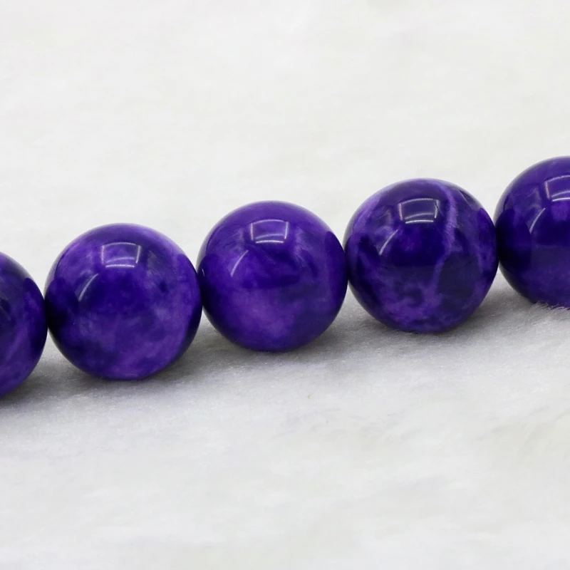 Wholesale Charoite Sugilite Stone 14mm Round loose beads Manual DIY parts Accessories jewelry design make style 15inch
Wholesale Charoite Sugilite Stone 14mm Round loose beads Manual DIY parts Accessories jewelry design make style 15inch
