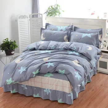 Yellow Stars Moon cartoon 3pcs Bedding Set Reversible twin Full Queen King Size Duvet Cover soft Pillowcase Comforter Cover 4pcs
Yellow Stars Moon cartoon 3pcs Bedding Set Reversible twin Full Queen King Size Duvet Cover soft Pillowcase Comforter Cover 4pcs