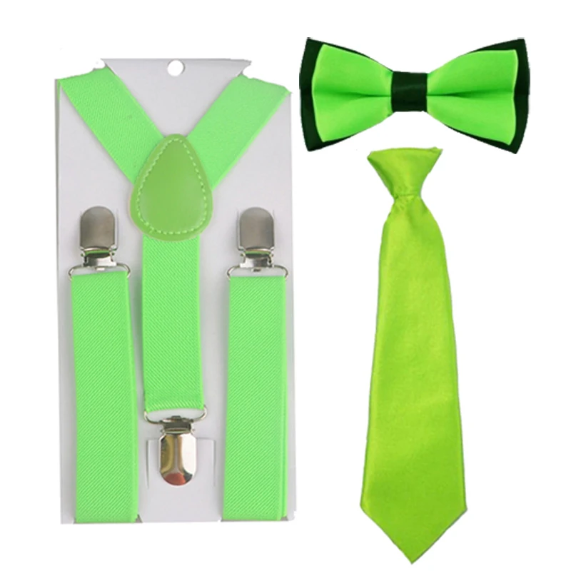 Lovely Baby Boys Child Girls Clip-on Suspender Y-Back Elastic Solid color Suspenders Bowtie Tie Party Wedding HHtr0009a05
Lovely Baby Boys Child Girls Clip-on Suspender Y-Back Elastic Solid color Suspenders Bowtie Tie Party Wedding HHtr0009a05