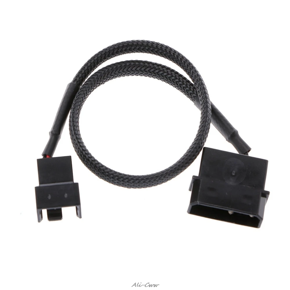 1Pc High Quality 4-Pin Molex Male To 3-Pin/4-Pin PWM Fan Connector Male Sleeved Fan Extension Adapter Cable Connectors 27cm
1Pc High Quality 4-Pin Molex Male To 3-Pin/4-Pin PWM Fan Connector Male Sleeved Fan Extension Adapter Cable Connectors 27cm