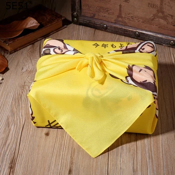 Japanese style furoshiki polyester 100% /handkerchief dustcover cartoon printed 70cm/Many Uses
Japanese style furoshiki polyester 100% /handkerchief dustcover cartoon printed 70cm/Many Uses