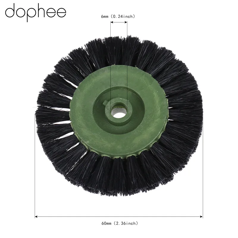 dophee 60MM Dremel Accessories Grinding Brush Head Abrasive Wheel Black Buffing Polishing Wheels for Dremel Rotary Tool 5PCS
dophee 60MM Dremel Accessories Grinding Brush Head Abrasive Wheel Black Buffing Polishing Wheels for Dremel Rotary Tool 5PCS