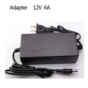 AC Converter Adapter For DC 12V 6A 72W Power Supply Balancer Charger for iMAX B6 B5 LCD Monitors + B6 AC Power Cord Cable
AC Converter Adapter For DC 12V 6A 72W Power Supply Balancer Charger for iMAX B6 B5 LCD Monitors + B6 AC Power Cord Cable