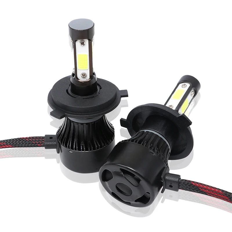 2Pcs X7 4 Side H7 H11 LED Car Headlight Bulb lights 72W 16000LM 6500K COB H4 High Low Beam Car Styling Fans Bulb Fog Lights lamp
2Pcs X7 4 Side H7 H11 LED Car Headlight Bulb lights 72W 16000LM 6500K COB H4 High Low Beam Car Styling Fans Bulb Fog Lights lamp