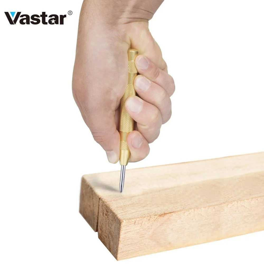 Vastar Drill Automatic Center Pin Punch Drill Bit Tools Power Tools Spring Loaded Marking Starting Holes Tool Center Punch
Vastar Drill Automatic Center Pin Punch Drill Bit Tools Power Tools Spring Loaded Marking Starting Holes Tool Center Punch