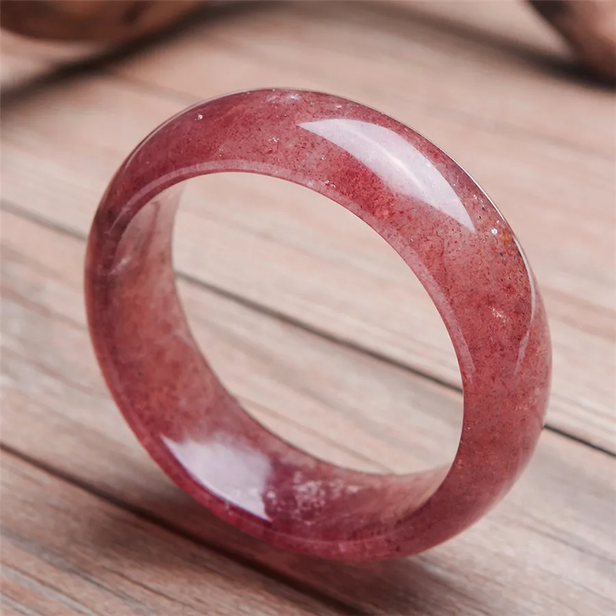 2017 New Woman Lady Genuine Natural Red Strawberry Quartz Crystal Round Bangle Inner Diameter 57mm
2017 New Woman Lady Genuine Natural Red Strawberry Quartz Crystal Round Bangle Inner Diameter 57mm