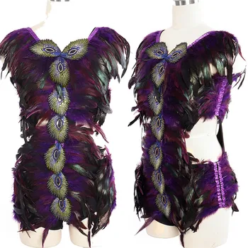 Full Body Feather Bra Set Dress Women Costume Dance Rave Festival Goth Burning Man
Full Body Feather Bra Set Dress Women Costume Dance Rave Festival Goth Burning Man