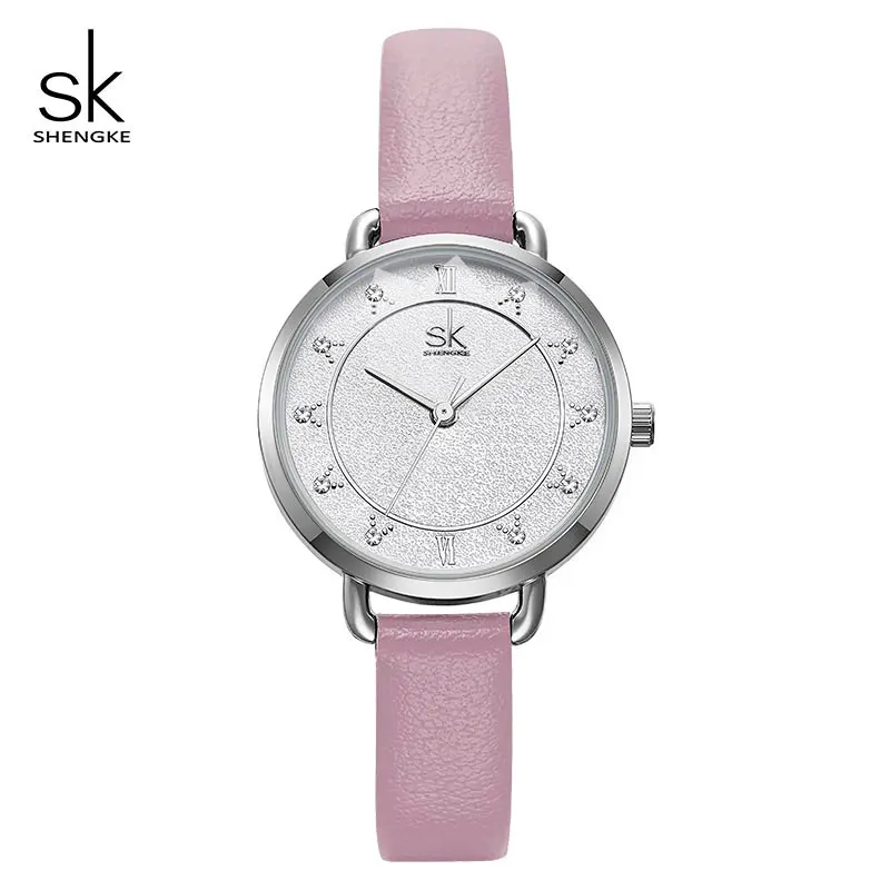 SK Pink Women Watch Female Leather Band Quartz Wrist Watches 2019 Simple Ladies Clock Bayan Kol Saati Zegarek Damski Shengke
SK Pink Women Watch Female Leather Band Quartz Wrist Watches 2019 Simple Ladies Clock Bayan Kol Saati Zegarek Damski Shengke