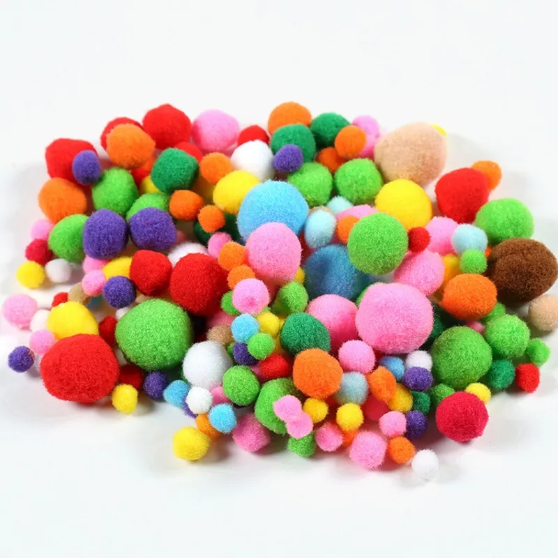 10mm / 15mm / 20mm / 25mm / 30mm color pompon hair ball plush ball material manual DIY creative handmade wool ball 50g/bag
10mm / 15mm / 20mm / 25mm / 30mm color pompon hair ball plush ball material manual DIY creative handmade wool ball 50g/bag