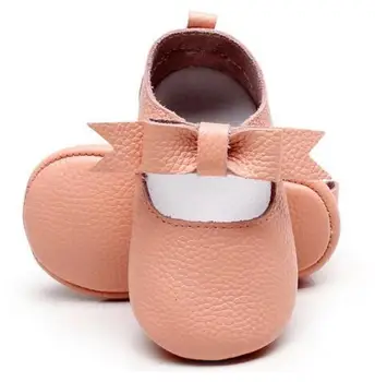 Princess Bow Mary Jane baby girl shoes Genuine Leather baby moccasins soft sole shoes Christmas Gift
Princess Bow Mary Jane baby girl shoes Genuine Leather baby moccasins soft sole shoes Christmas Gift
