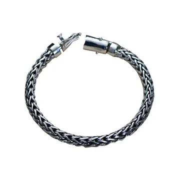 Jade Angel Retro Women Men 5mm Sterling Silver Wheat Chain Link Bracelet Christmas Gifts Birthday Gifts Thanksgiving Gifts
Jade Angel Retro Women Men 5mm Sterling Silver Wheat Chain Link Bracelet Christmas Gifts Birthday Gifts Thanksgiving Gifts