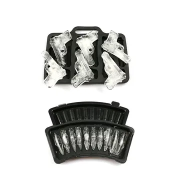 1 Set Creative Gun Bullet Shape Diy Ice Cube Makers Ice Cube Mold Chocolate Mold Home Bar Party Cool Whiskey Wine Ice Cream Tool
1 Set Creative Gun Bullet Shape Diy Ice Cube Makers Ice Cube Mold Chocolate Mold Home Bar Party Cool Whiskey Wine Ice Cream Tool