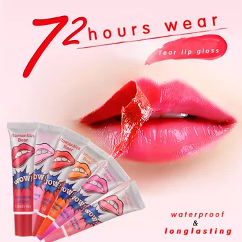 Romantic Bear Lip Gloss Waterproof Peel Off Liquid Tint Matte Magic Long Lasting Lipstick Rouge A Levre Mat Makeup Brillo labial
Romantic Bear Lip Gloss Waterproof Peel Off Liquid Tint Matte Magic Long Lasting Lipstick Rouge A Levre Mat Makeup Brillo labial