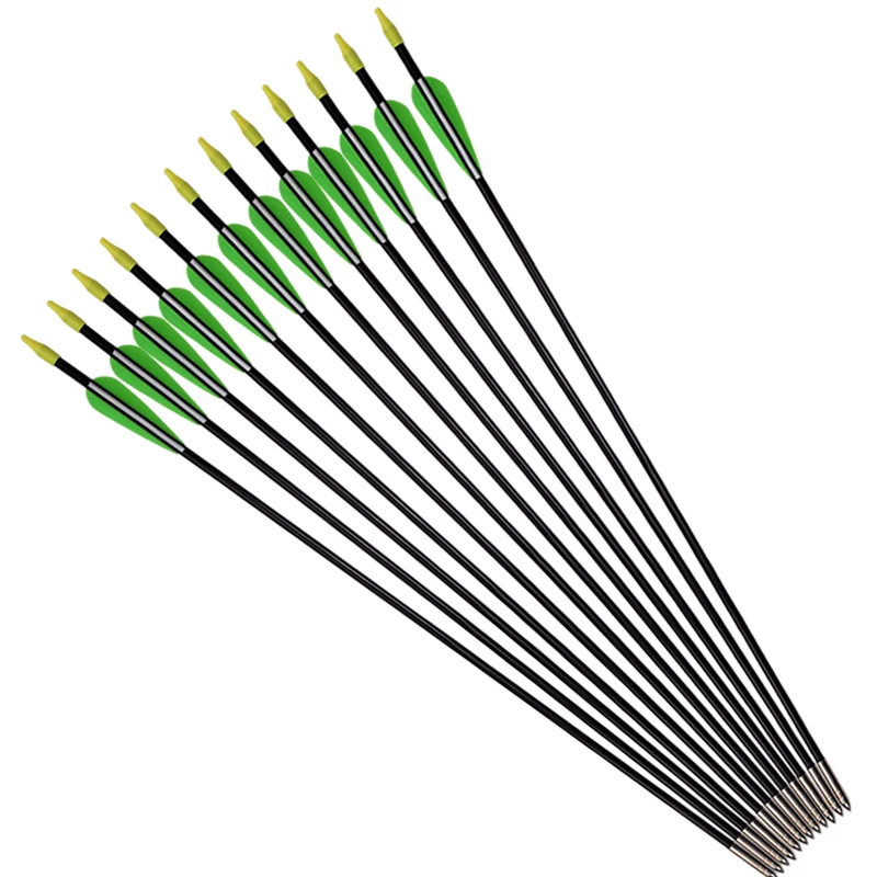 12X ELONG 26" 28" 30" Fiberglass Arrow Youth Arrows Shooting Practice Recurve Bow Archery Bow Indoor Outdoor Free Shipping
12X ELONG 26" 28" 30" Fiberglass Arrow Youth Arrows Shooting Practice Recurve Bow Archery Bow Indoor Outdoor Free Shipping