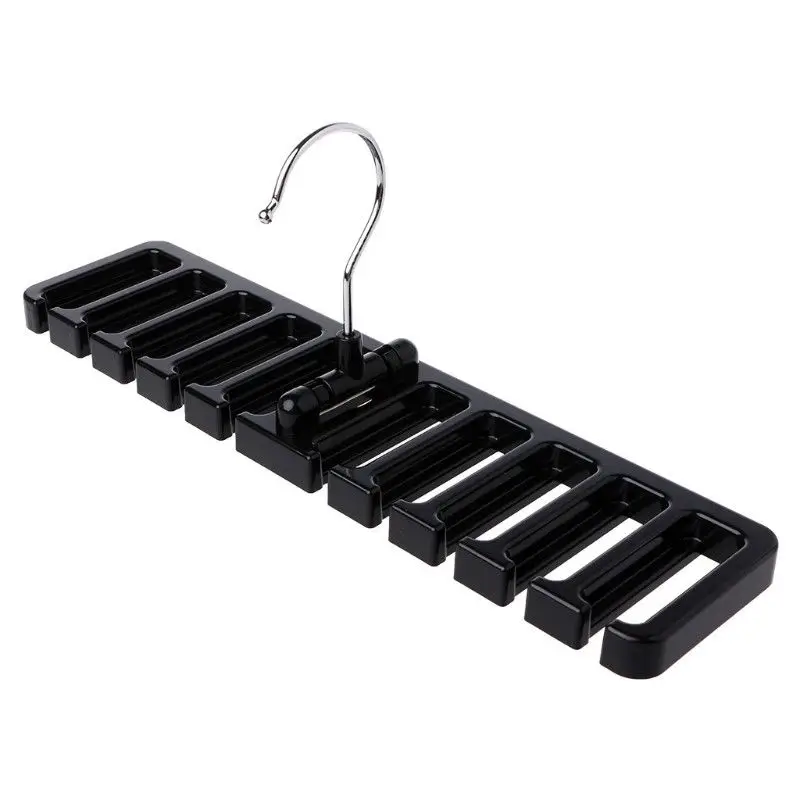 DIY Tie Belt Storage Rack Organizer Space Saver Tops Bra Rotating Hanger Holder Home 3 Color