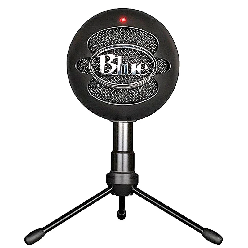 Blue snowball ice professional condenser microphone for Computer K song recording live USB inline microphone with black color
Blue snowball ice professional condenser microphone for Computer K song recording live USB inline microphone with black color