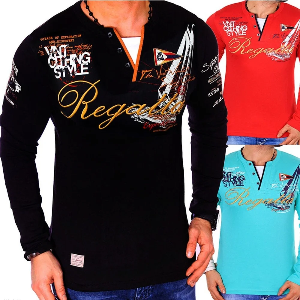ZOGAA Casual Polos Shirts Men 2019 Fashions Letter Printed Sweat-Shirt Slim Fit Long Sleeve Polo Shirts Man Clothing Top Tees
ZOGAA Casual Polos Shirts Men 2019 Fashions Letter Printed Sweat-Shirt Slim Fit Long Sleeve Polo Shirts Man Clothing Top Tees
