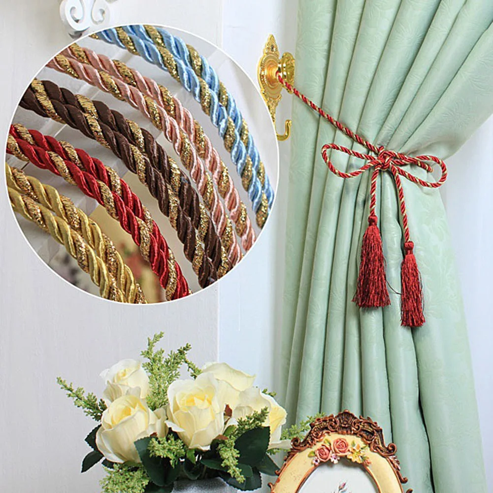 Random Color Rope Tassel Window Curtain Fringe Tiebacks Tie Backs Holder Decorative Room Hot Color
Random Color Rope Tassel Window Curtain Fringe Tiebacks Tie Backs Holder Decorative Room Hot Color