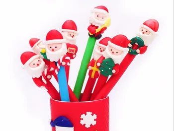 cute creative christmas soft clay ballpoint pen cartoon stationery prize kawaii scholl student pen office writing pen 20pc/lot
cute creative christmas soft clay ballpoint pen cartoon stationery prize kawaii scholl student pen office writing pen 20pc/lot