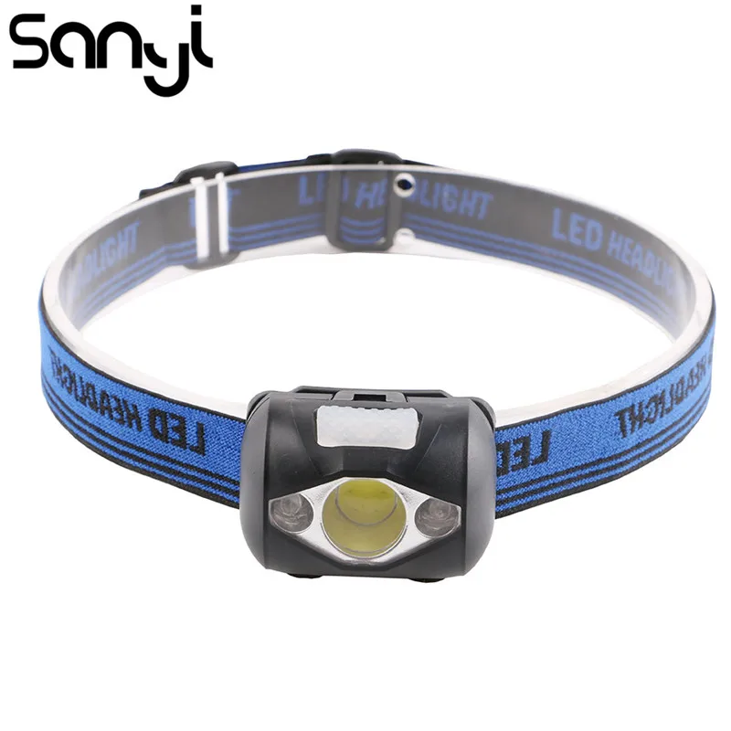 SANYI Mini LED Headlamp Rainproof Headlight Head Flashlight Outdoor Camping Head Light Lamp Torch Lantern Power by AAA Battery
SANYI Mini LED Headlamp Rainproof Headlight Head Flashlight Outdoor Camping Head Light Lamp Torch Lantern Power by AAA Battery