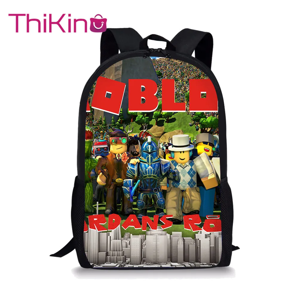 Thikin Roblox Game Cartoon Students School Bag for Boys Teenagers Backpack Travel Package Shopping Shoulder Bag Women Mochila
Thikin Roblox Game Cartoon Students School Bag for Boys Teenagers Backpack Travel Package Shopping Shoulder Bag Women Mochila