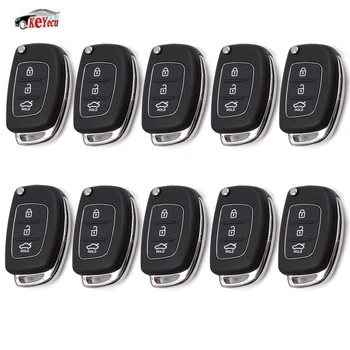 KEYECU 10 Pcs/lot Replacement 3 Button Folding Flip Remote Key Shell Case Fob with Uncut Blank Blade for Hyundai IX45 Santa Fe
KEYECU 10 Pcs/lot Replacement 3 Button Folding Flip Remote Key Shell Case Fob with Uncut Blank Blade for Hyundai IX45 Santa Fe