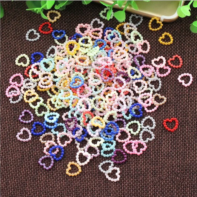 100pcs multicolor Heart FlatBack ABS Imitation Pearls Beads for Phone Wedding Embellishments DIY Jewelry Craft Material Z269
100pcs multicolor Heart FlatBack ABS Imitation Pearls Beads for Phone Wedding Embellishments DIY Jewelry Craft Material Z269