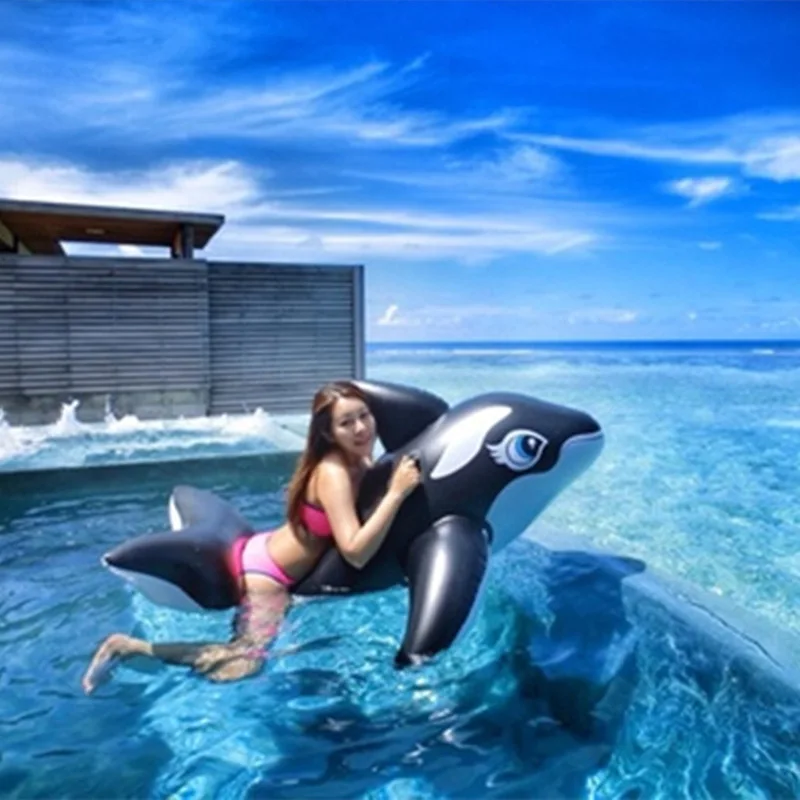 200CM Inflatable Dolphin Whale Shark Pool Float Beach Swimming Ring Kids Adults Pool Swimming Ring Summer Boia Piscina Party Toy
200CM Inflatable Dolphin Whale Shark Pool Float Beach Swimming Ring Kids Adults Pool Swimming Ring Summer Boia Piscina Party Toy