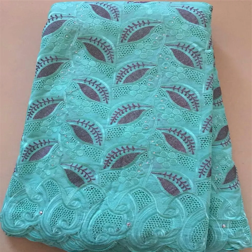 African Fashin Double Color Nigerian Swiss Voile Embroidery Cotton Lace Fabrics X540-1
African Fashin Double Color Nigerian Swiss Voile Embroidery Cotton Lace Fabrics X540-1