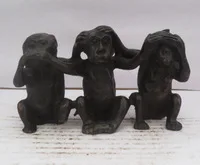 Metal Crafts Home Decoration Crafts Chinese old copper/bronze carved 3 not monkey figurine/ monkey Statue
Metal Crafts Home Decoration Crafts Chinese old copper/bronze carved 3 not monkey figurine/ monkey Statue
