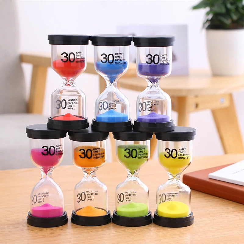 1/3/5/10/30mintues plastic hourglass Colorful sand hourglass toothbrush timer shower timer gift for kids birthday present
1/3/5/10/30mintues plastic hourglass Colorful sand hourglass toothbrush timer shower timer gift for kids birthday present