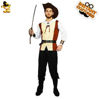 Halloween Party Men's Pirate Costume Role Play Buccaneer Adult Costume Cosplay Pirate Clothing
Halloween Party Men's Pirate Costume Role Play Buccaneer Adult Costume Cosplay Pirate Clothing