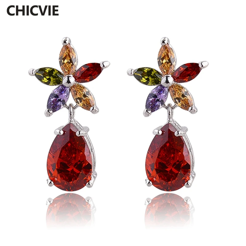 CHICVIE Silver Bridal Wedding Drop Pineapple Earnings For Women Girls Red Jewelry AAA Cubic Zirconia Crystal Earrings SER140054
CHICVIE Silver Bridal Wedding Drop Pineapple Earnings For Women Girls Red Jewelry AAA Cubic Zirconia Crystal Earrings SER140054