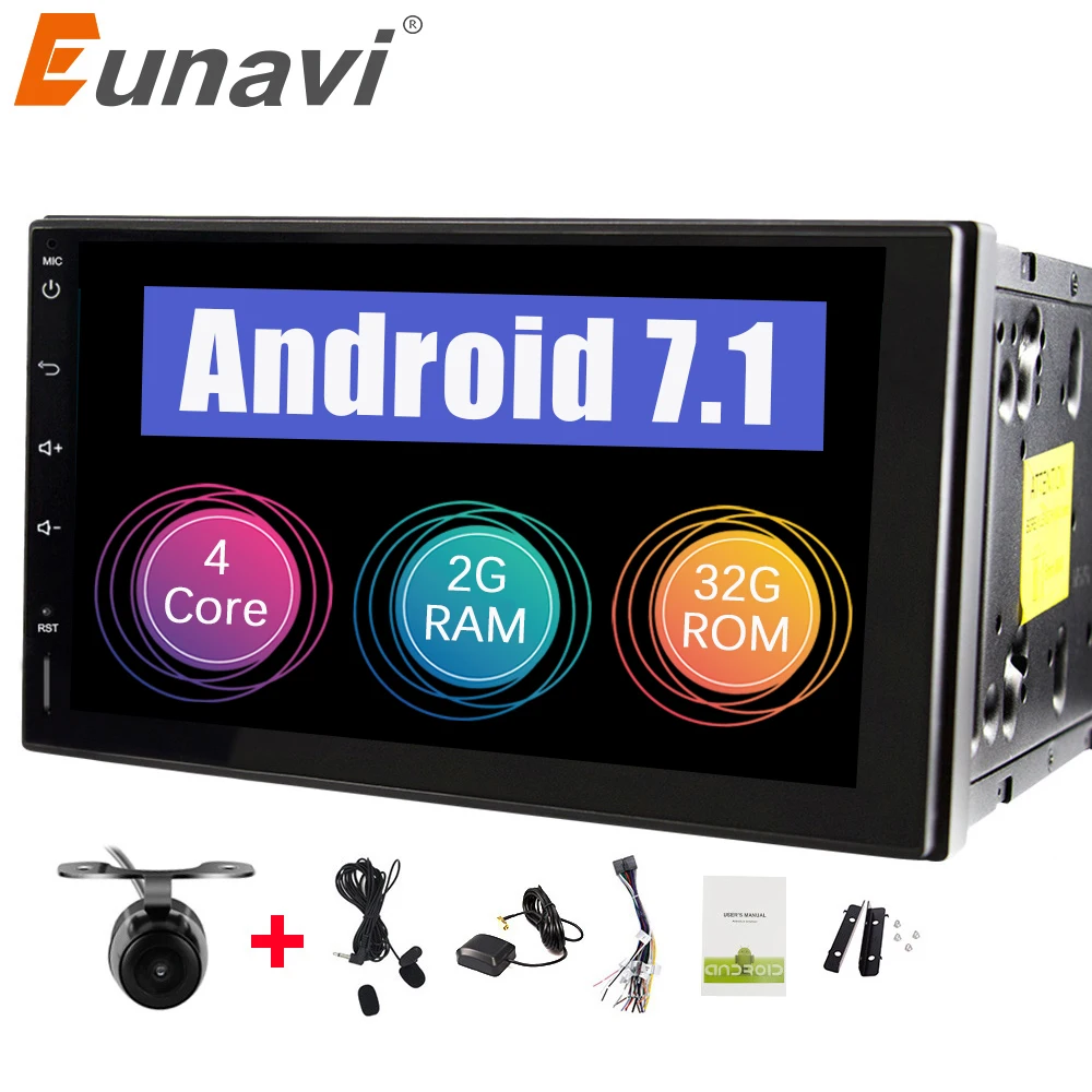 Eunavi quad core 7 inch 2 din android 7.1 Car Radio autoradio player 2din GPS+Wifi+Bluetooth+Radio+steering wheel pc+3G+audio
Eunavi quad core 7 inch 2 din android 7.1 Car Radio autoradio player 2din GPS+Wifi+Bluetooth+Radio+steering wheel pc+3G+audio