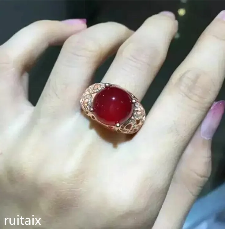 KJJEAXCMY fine jewelry 925 Pure silver natural red jade medullary female style ring inlay decorative water drop curve wild flowe
KJJEAXCMY fine jewelry 925 Pure silver natural red jade medullary female style ring inlay decorative water drop curve wild flowe