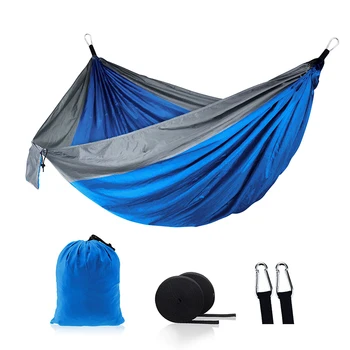 Creative 2 People Portable Parachute Hammock Travel Double Person Hamak Camping Survival Garden Flyknit Hunting Leisure Hamac
Creative 2 People Portable Parachute Hammock Travel Double Person Hamak Camping Survival Garden Flyknit Hunting Leisure Hamac