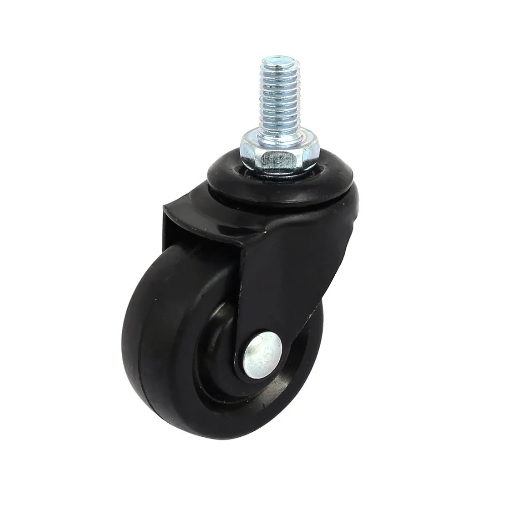 uxcell 6PCS Rubber 1.5-inch Dia Wheel M8x15mm Threaded Stem Swivel Universal Caster for the Furniture,Shopping Cart Hot Sale 
uxcell 6PCS Rubber 1.5-inch Dia Wheel M8x15mm Threaded Stem Swivel Universal Caster for the Furniture,Shopping Cart Hot Sale