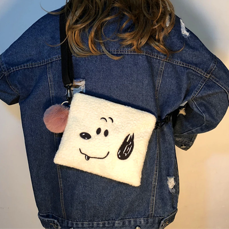 IVYYE White Dog Fashion Anime Plush Shoulder Bags Soft Cartoon Tote Casual Handbag Fluffy Dolls Phone Bag Lady Girls New
IVYYE White Dog Fashion Anime Plush Shoulder Bags Soft Cartoon Tote Casual Handbag Fluffy Dolls Phone Bag Lady Girls New