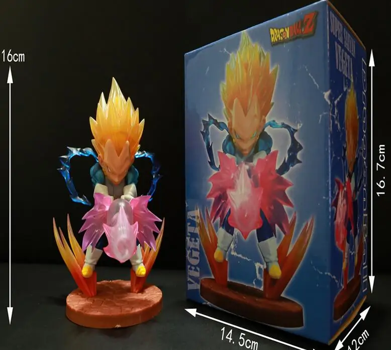 16cm Dragon Ball Z Vegeta fighting Action Figure PVC New Collection figures toys brinquedos Collection
16cm Dragon Ball Z Vegeta fighting Action Figure PVC New Collection figures toys brinquedos Collection