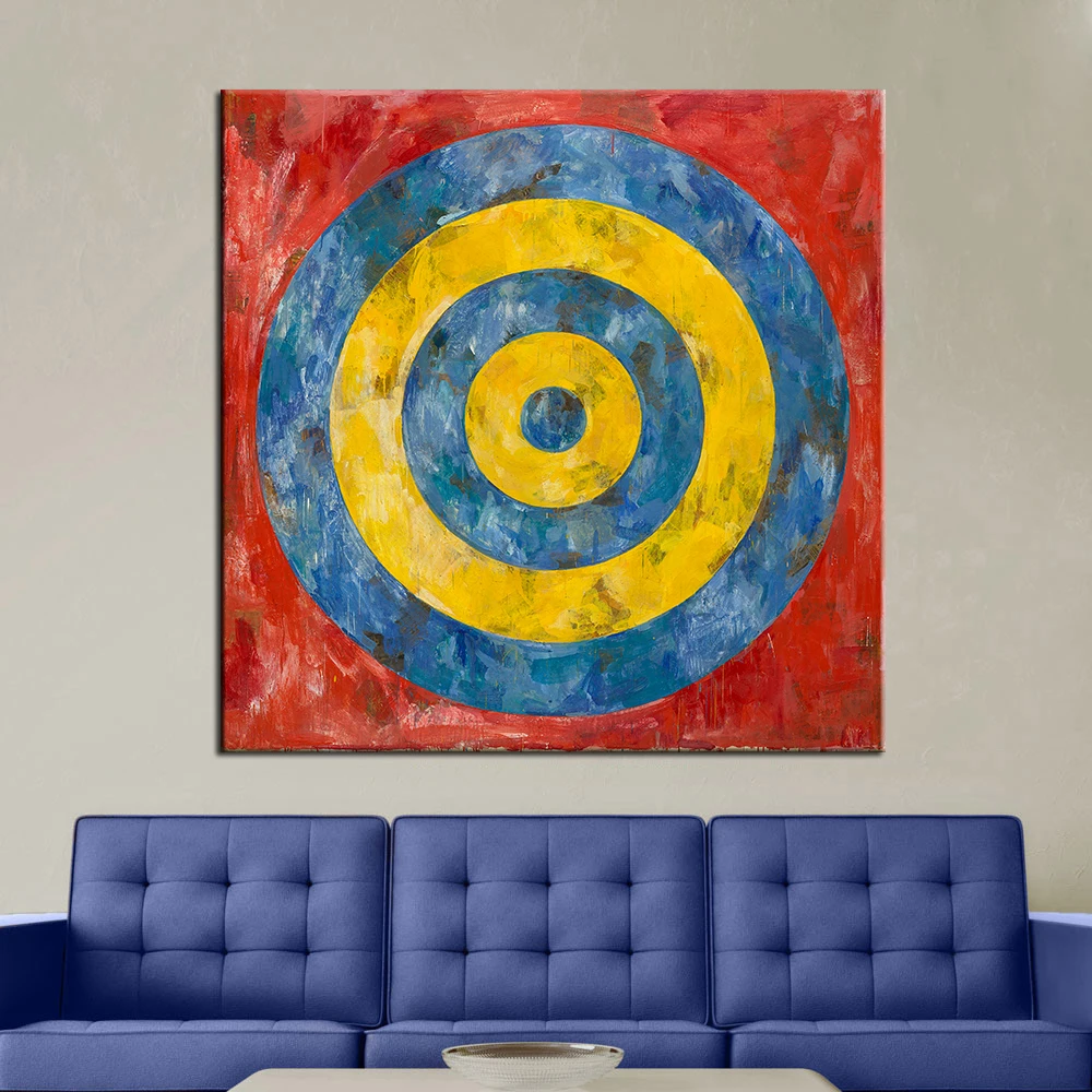 QKART Wall Art Modern Abstract Oil Painting Target Print on Canvas Wall Pictures for Living Room Art Printing Home Decor Posters
QKART Wall Art Modern Abstract Oil Painting Target Print on Canvas Wall Pictures for Living Room Art Printing Home Decor Posters