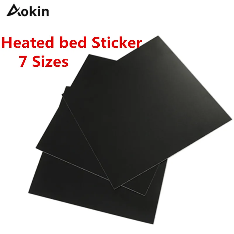 3D Printer Parts Heat Paper 7 Sizes Frosted Heated bed Sticker printing Build Sheets build plate tape Platform Sticker
3D Printer Parts Heat Paper 7 Sizes Frosted Heated bed Sticker printing Build Sheets build plate tape Platform Sticker