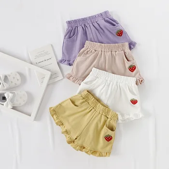 New Summer Baby Girls Shorts Strawberry Embroidery Kids Short Pants For Girl 2019 Children Casual Shorts PP Kids Clothing
New Summer Baby Girls Shorts Strawberry Embroidery Kids Short Pants For Girl 2019 Children Casual Shorts PP Kids Clothing