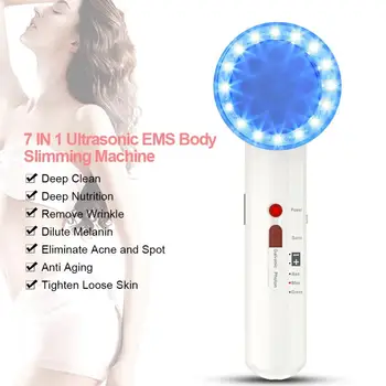 7 IN 1 Ultrasonic EMS Fat Cavitation Body Slimming Machine Fat Burner LED Light Photon Therapy Face Body Skin Lifting Massager
7 IN 1 Ultrasonic EMS Fat Cavitation Body Slimming Machine Fat Burner LED Light Photon Therapy Face Body Skin Lifting Massager