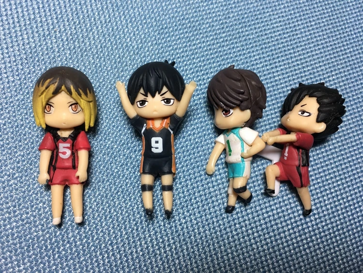 4pcs/lot Japanese original anime figure mini haikyuu action figure collectible model toys for girls
4pcs/lot Japanese original anime figure mini haikyuu action figure collectible model toys for girls